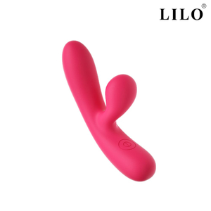 Mini Vibrador Rabbit Recarregável com Estimulador Clitoriano 10 Modos