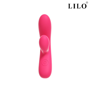 Mini Vibrador Rabbit Recarregável com Estimulador Clitoriano 10 Modos