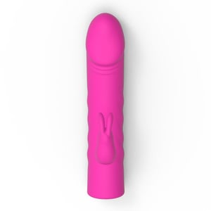 Mini Vibrador Rabbit Ponto G 10 Modos de Vibração Recarregável