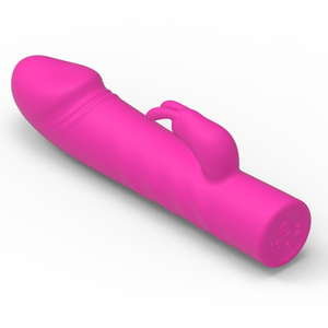 Mini Vibrador Rabbit Ponto G 10 Modos de Vibração Recarregável
