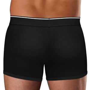Cueca Boxer Unissex para Fixação de Pênis Realista e Packer