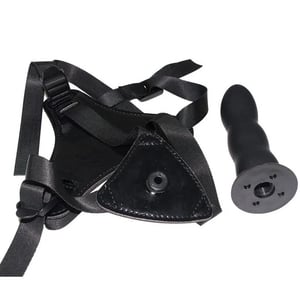 Cinta Peniana com Prótese de Silicone BDSM