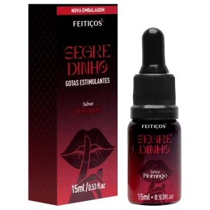 Gel Excitante em Gotas Segredinho Estimulante Aromático 15ml