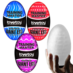 Egg Ovo Masturbador Masculino Gigante com Texturas Internas