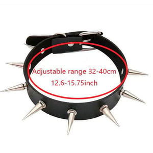Coleira Chocker Com Spike