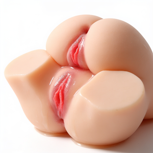 Masturbador Bumbum Realista Duplo MC-211 6,5kg com Vagina e Ânus