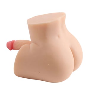 Masturbador Anatômico MC-218 com Vagina, Ânus e Mini Pênis Realístico