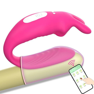 Vibrador Casal Coelho via App Bluetooth