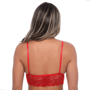 Sutiã Lingerie Sexy Sem Bojo Sensual Com Lacinho