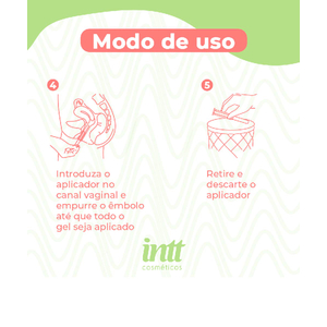 Lubrificante Íntimo com Aplicador Dose Única 5g