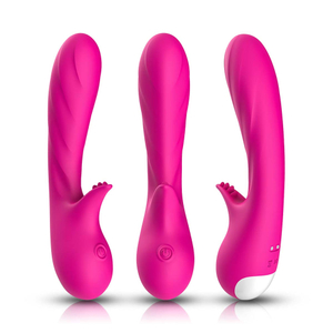 Vibrador Ponto G 9 Modos de Vibração Estimulador Clitoriano Cerdas