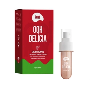 Ooh Delícia Gel Beijável Calda Picante Sexo Oral 11g