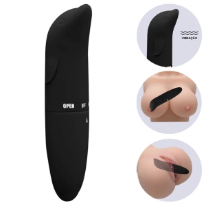 Vibrador Golfinho Ponto G à Pilha