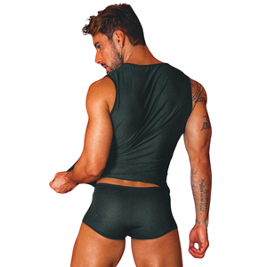 Fantasia Masculina Conjunto Policial Camisa e Cueca