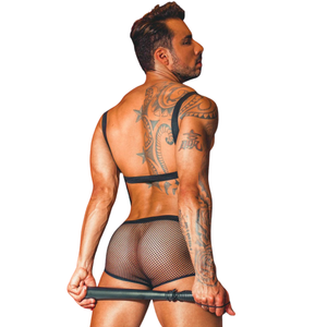Fantasia Masculina Policial Com Suspensório