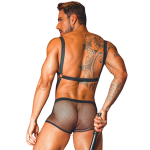 Fantasia Masculina Policial Com Suspensório