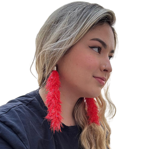 Brinco Pluma Bloquinho Carnaval