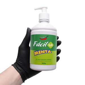 Gel Lubrificante Íntimo Fácil Lub Beijável 500g