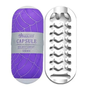 Egg Cápsula Mastubador Masculino Vazado com Texturas Internas