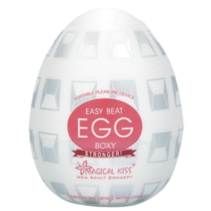 Egg Ovo Stronger Masturbador Masculino com Texturas Internas