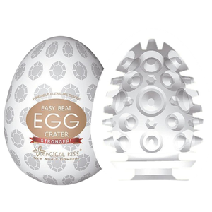 Egg Ovo Stronger Masturbador Masculino com Texturas Internas
