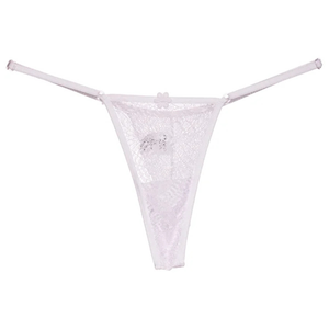 Calcinha Fio Dental Renda Sexy com Regulagem