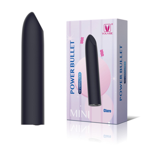 Vibrador Bullet Clitoriano com Ponta Achatada 10 Modos de Vibração