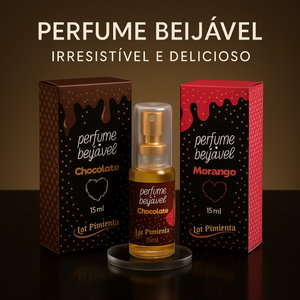 Perfume Beijável e Desodorante íntimo
