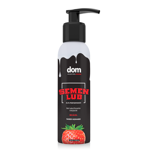 Gel Lubrificante Beijável com Textura de Sêmen Super Deslizante 100ml
