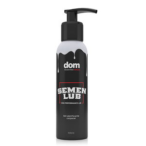 Gel Lubrificante Beijável com Textura de Sêmen Super Deslizante 100ml