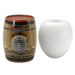 Egg Ovo no Barril Masturbador Masculino com Texturas Internas