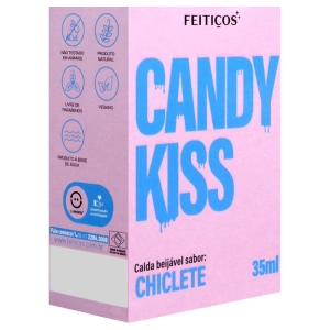Gel Excitante Unissex Beijável Candy Kiss 35ml