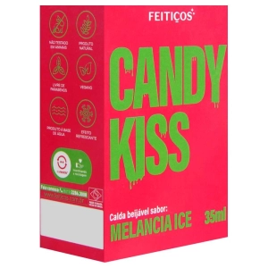 Gel Excitante Unissex Beijável Candy Kiss 35ml