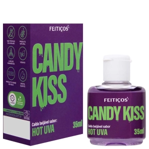 Gel Excitante Unissex Beijável Candy Kiss 35ml