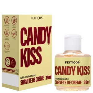 Gel Excitante Unissex Beijável Candy Kiss 35ml