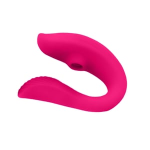 Vibrador de Casal com Pulsação Sugador via Aplicativo Longa Distância