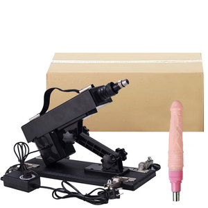 Máquina De Sexo Multivelocidade Sex Machine BDSM com Acessórios de Penetração