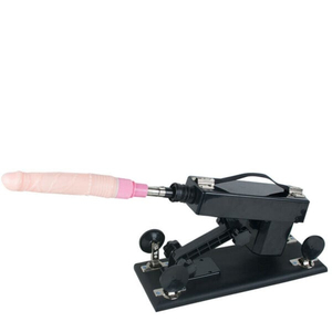 Máquina De Sexo Multivelocidade Sex Machine BDSM com Acessórios de Penetração