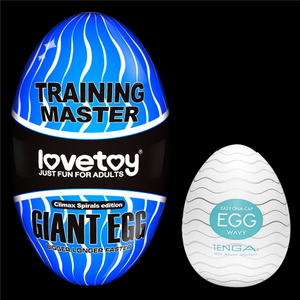 Egg Ovo Masturbador Masculino Gigante com Texturas Internas