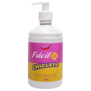 Gel Lubrificante Íntimo Fácil Lub Beijável 500g