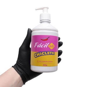 Gel Lubrificante Íntimo Fácil Lub Beijável 500g