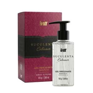 Gel Lubrificante Suculenta Deslizante com Pantenol e Aloe e Vera Sabor Merengue  110ml