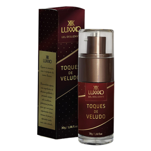 Gel Siliconado com Aroma Textura Macia Deslizante Toques de Veludo 30g Luxxxo