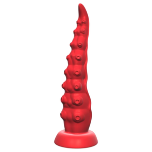 Vibrador em Formato de Tentáculo com Movimento Vai e Vem ventosa e Controle Remoto