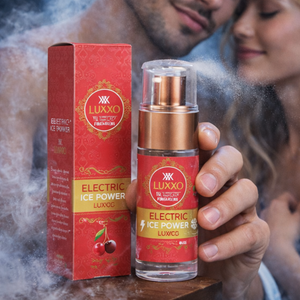 Gel Com Efeito Eletrizante Extra Forte Gelado Eletric Cereja Ice 30ml Luxxxo