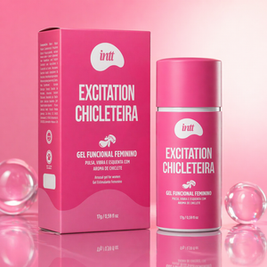 Excitation Chiclete Efeitos de Aquecimento Contração e Pulsação Excitante Feminino 17g