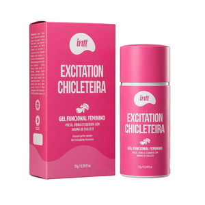 Excitation Chiclete Efeitos de Aquecimento Contração e Pulsação Excitante Feminino 17g