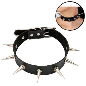 Coleira Chocker Com Spike