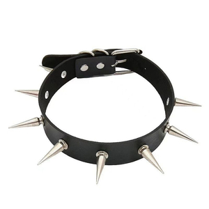 Coleira Chocker Com Spike