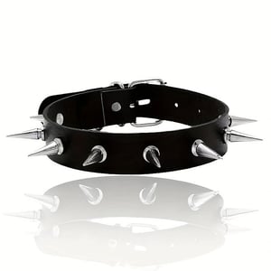 Coleira Chocker Com Spike